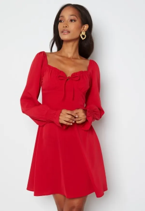 BUBBLEROOM Makasha Dress Red 38