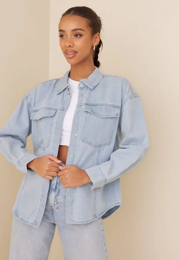 Vero Moda Vmpaloma Ls Oversized Shirt Ga Noos Skjortor