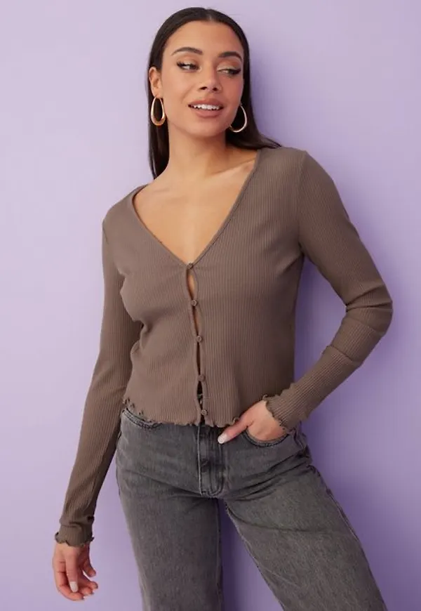 Vero Moda Vmisla Ls Cardigan Jrs Ga Långärmade toppar Fossil