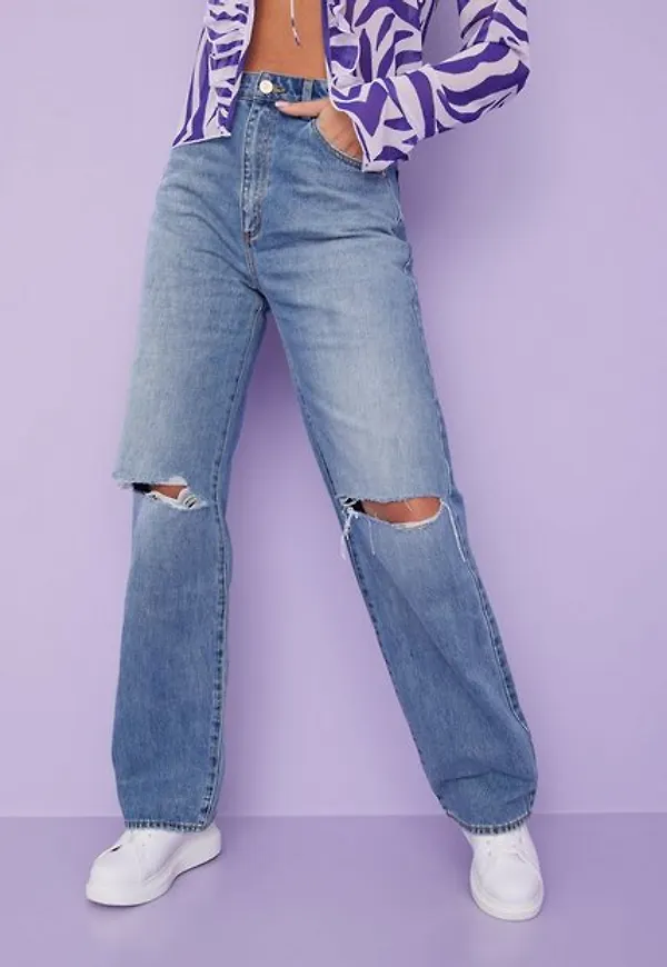 Abrand Jeans A Carrie Jean Amelia Rip High waisted jeans