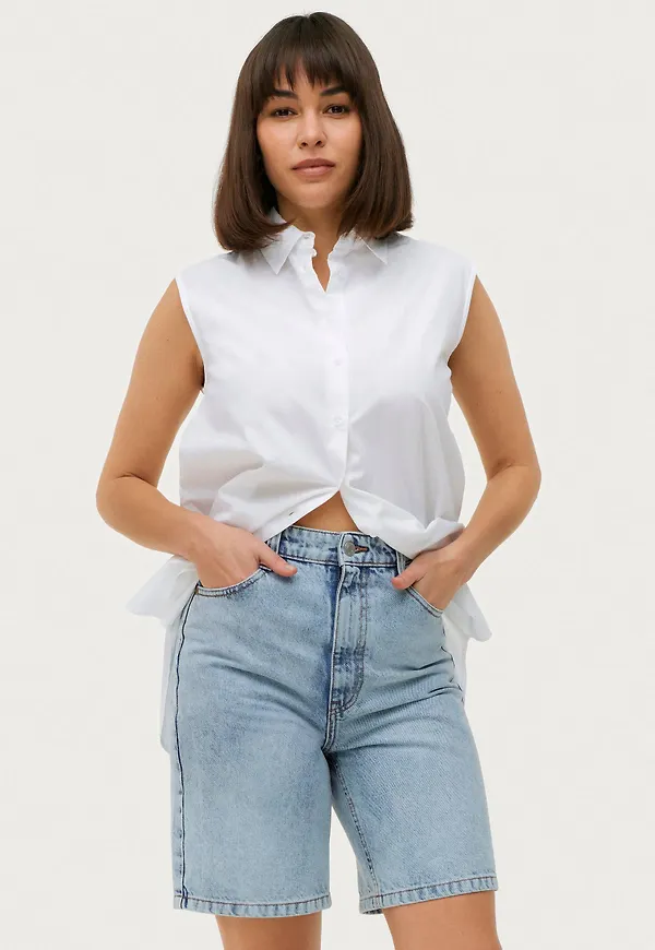 Ellos - Jeansshorts Alice - Blå