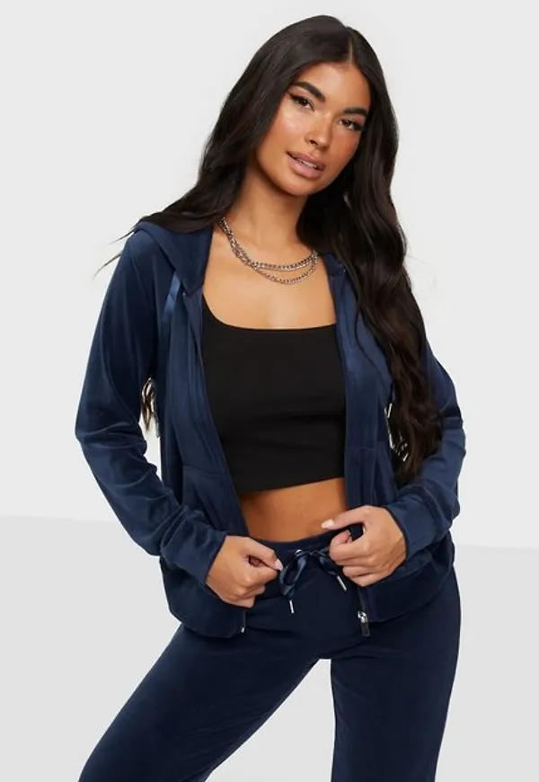 Gina Tricot Cecilia velour hoodie Hoodies