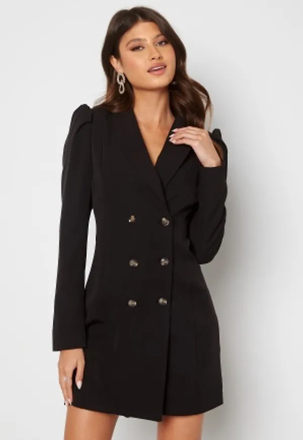 VERO MODA Rue L/S Dress Black 36