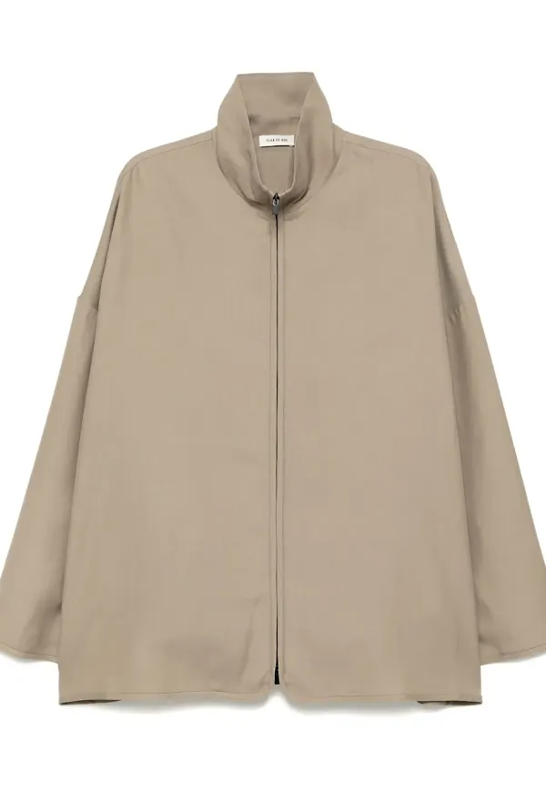 Fear Of God jacka med dragkedja - Brun