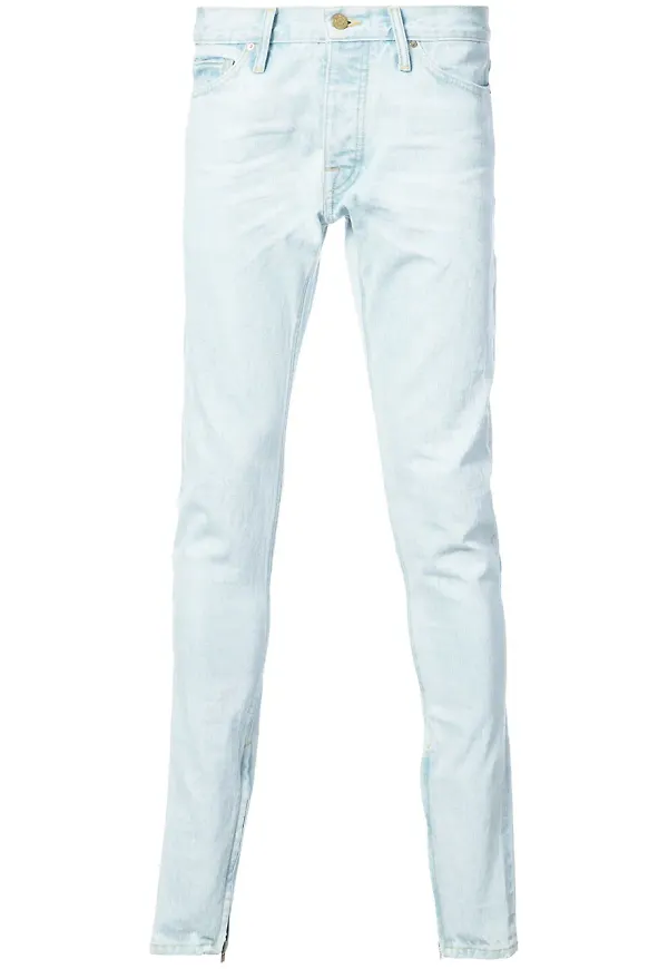 Fear Of God klassiska skinny-jeans - Blå