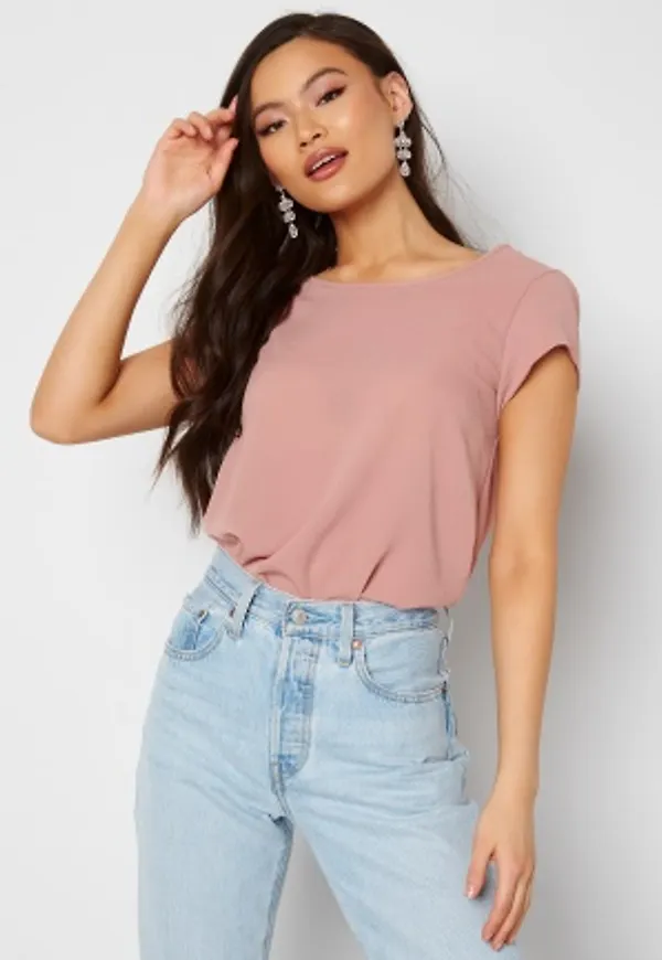 ONLY Vic s/s Solid Top PALE MAUVE 15 38