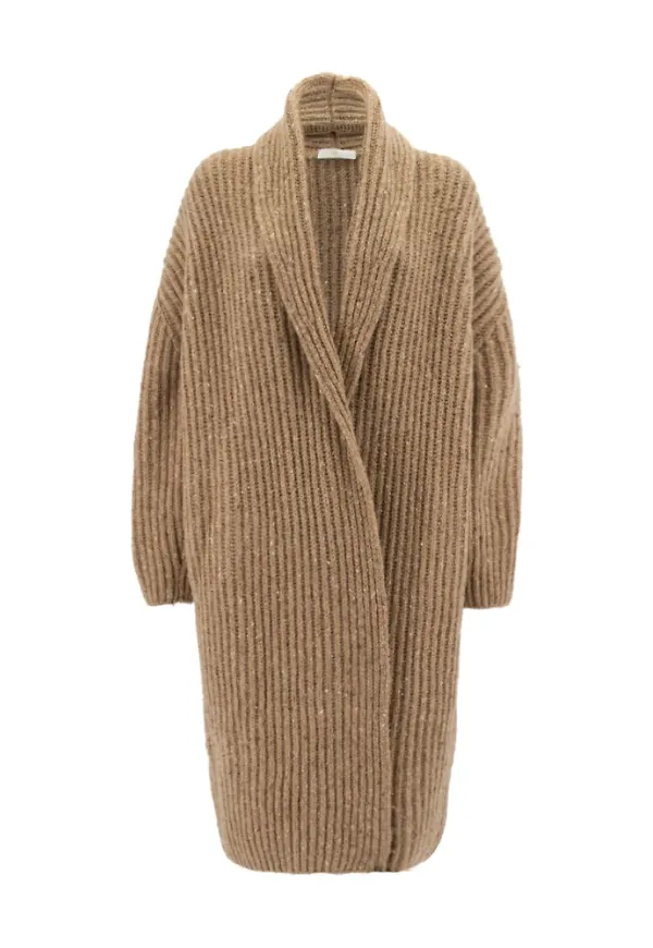 Fedeli Cardigan 5Di05066_7 Brun, Dam