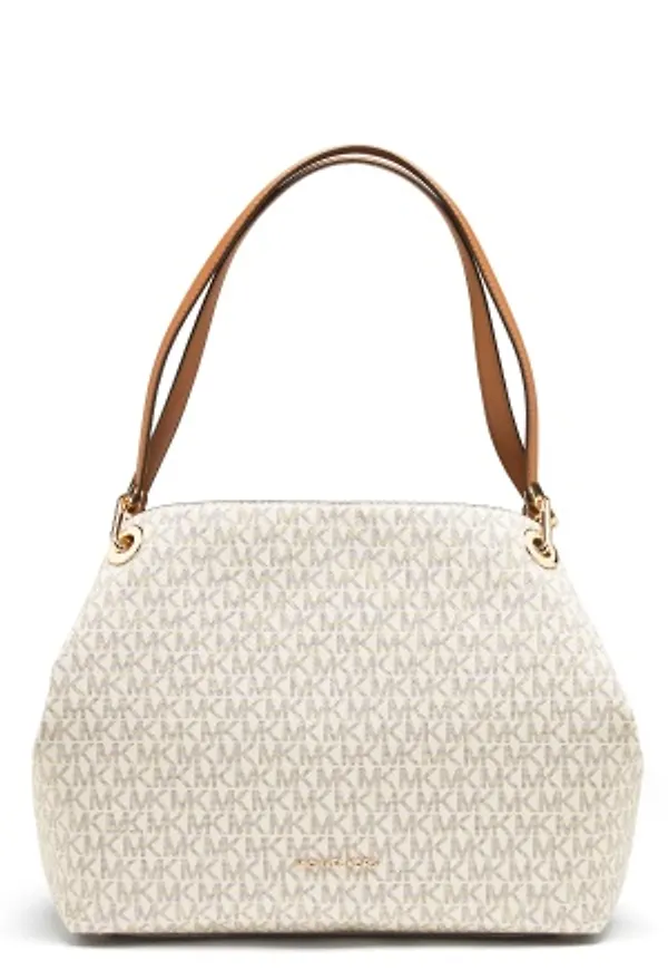 Michael Michael Kors Raven Shoulder Tote 150 Vanilla One size