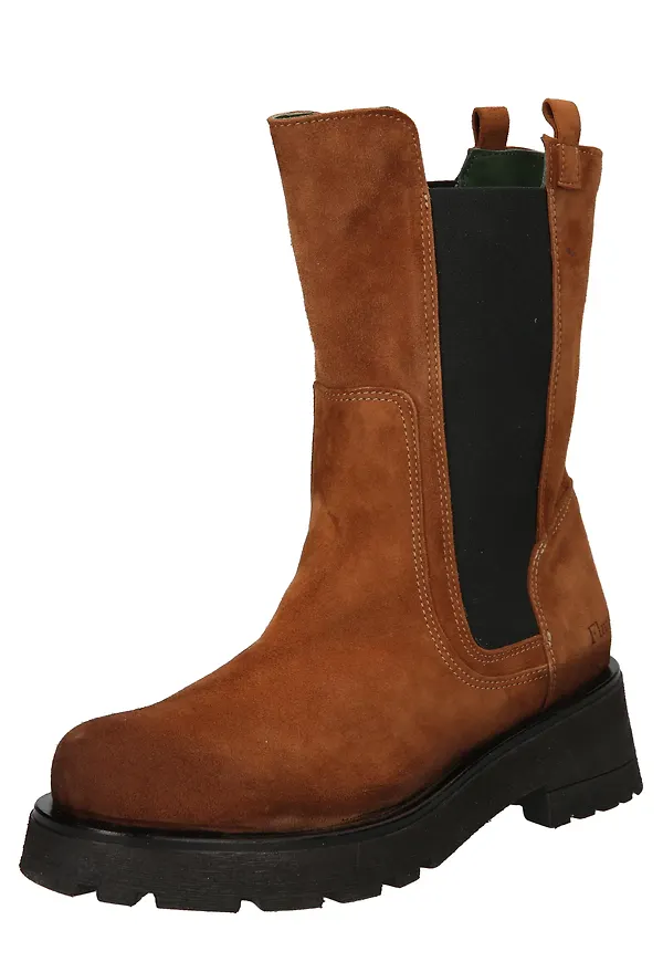 FELMINI Chelsea boots 'Nadir' ockra / svart