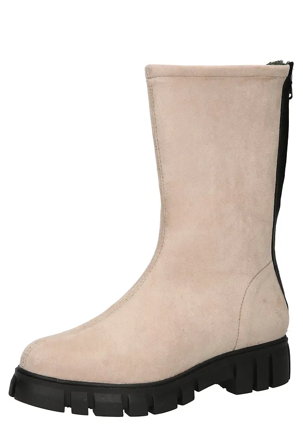 FELMINI Stövel 'Saura' beige / svart
