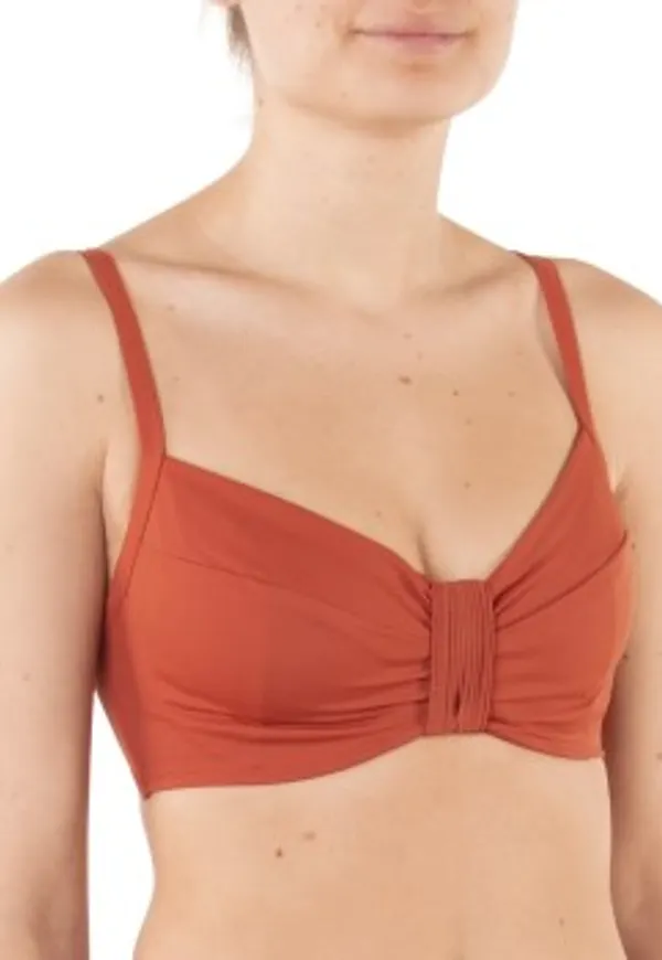 Femilet Arizona Underwire Bikini Bra Rostorange polyester D 70 Dam
