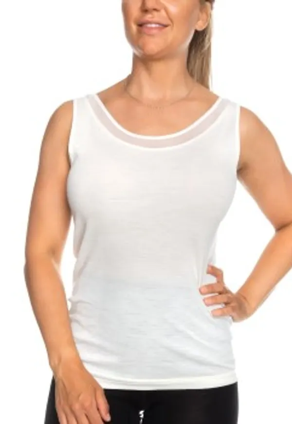 Femilet Juliana Top Elfenben merinoull 40 Dam