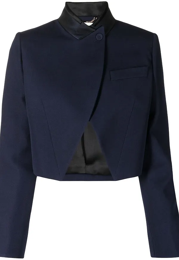 Fendi asymmetrisk jacka - Blå