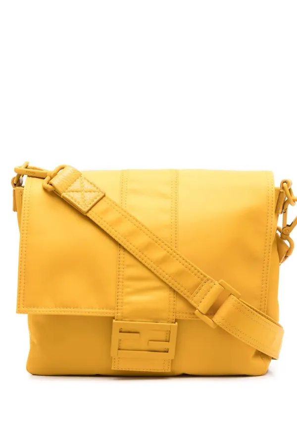 Fendi Baguette axelremsväska - Gul