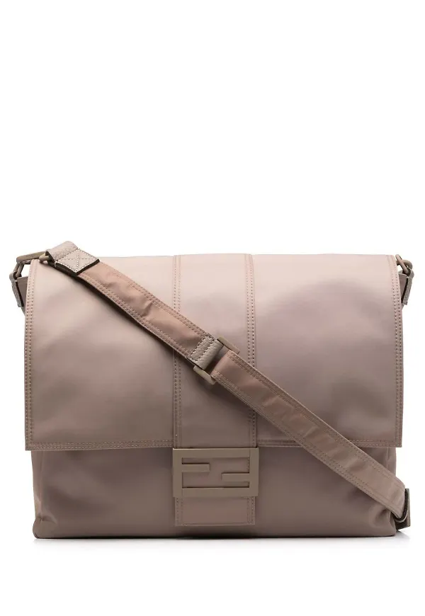 Fendi Baguette axelremsväska - Neutral