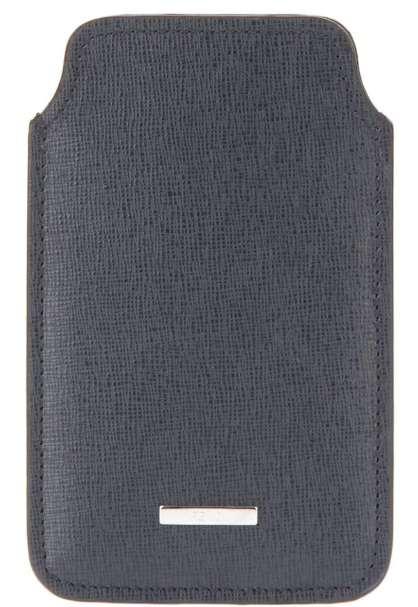 Fendi calf leather iPhone 5 and 5S case - Svart