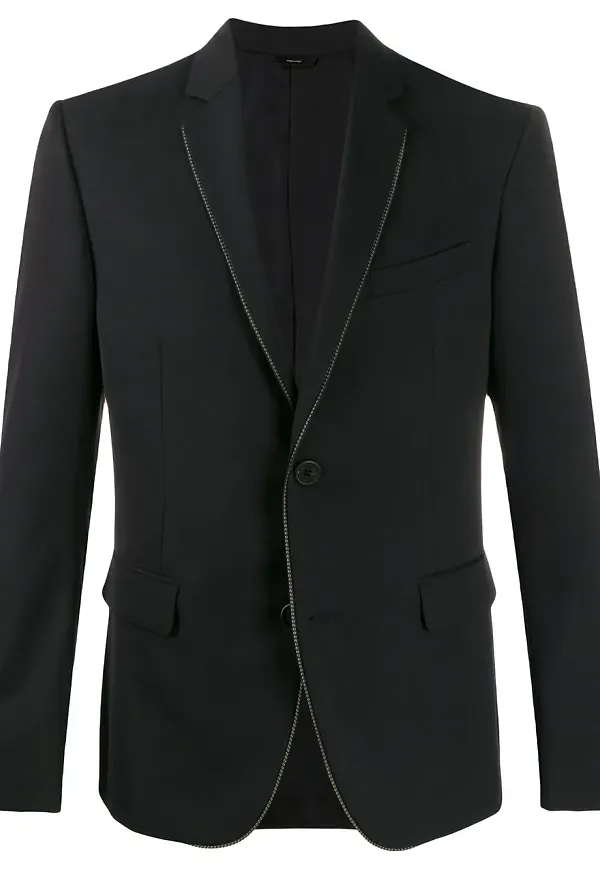 Fendi enkelknäppt blazer - Svart