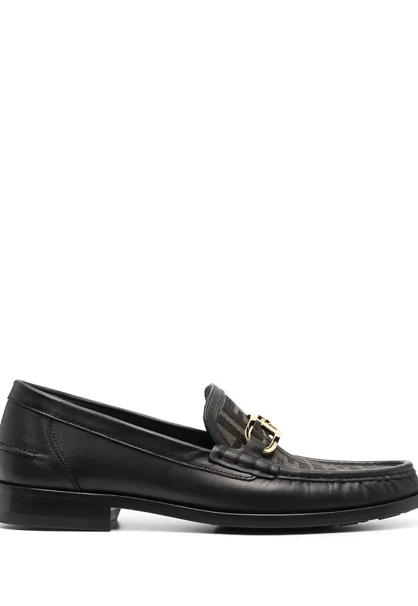 Fendi Fendi O'Lock loafers - Svart