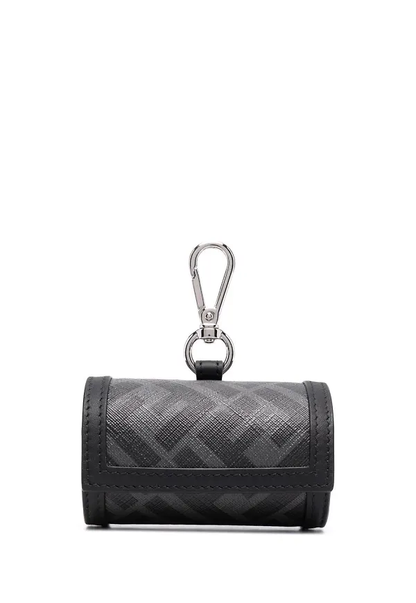 Fendi FF-logo print väska hållare - Svart