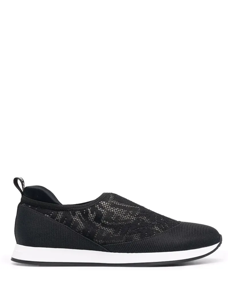 Fendi FF Vertigo låga sneakers - Svart