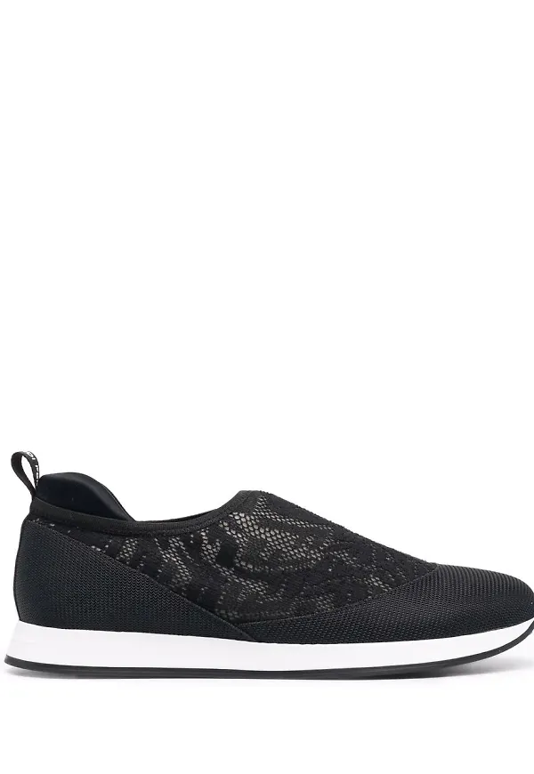 Fendi FF Vertigo låga sneakers - Svart