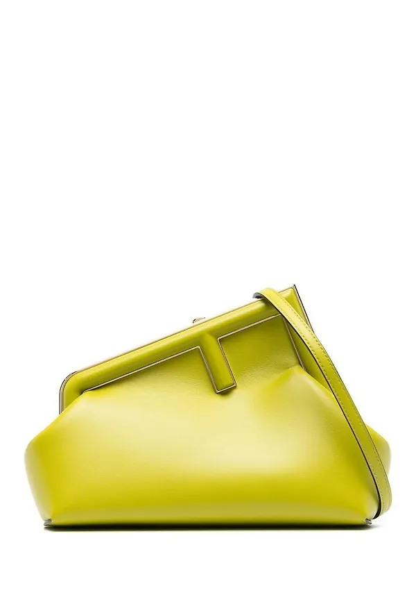 Fendi First liten clutch - Grön