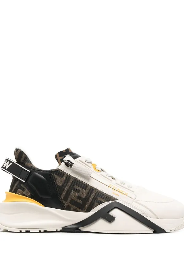 Fendi Flow låga sneakers - Neutral