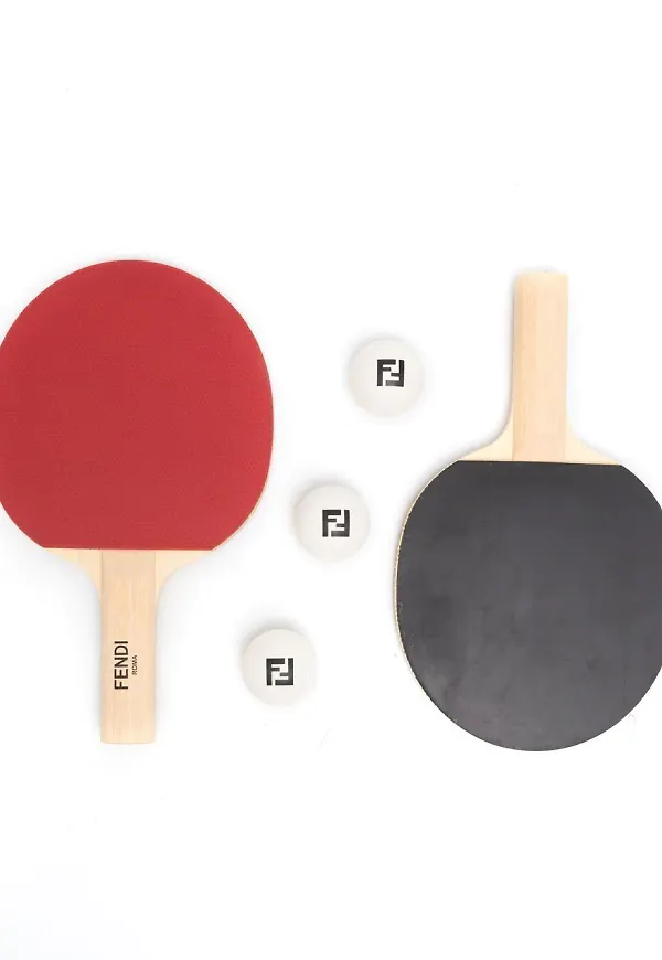 Fendi fodral för pingisracket - Gul