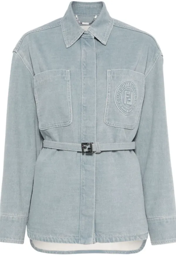 FENDI jeansjacka - Blå