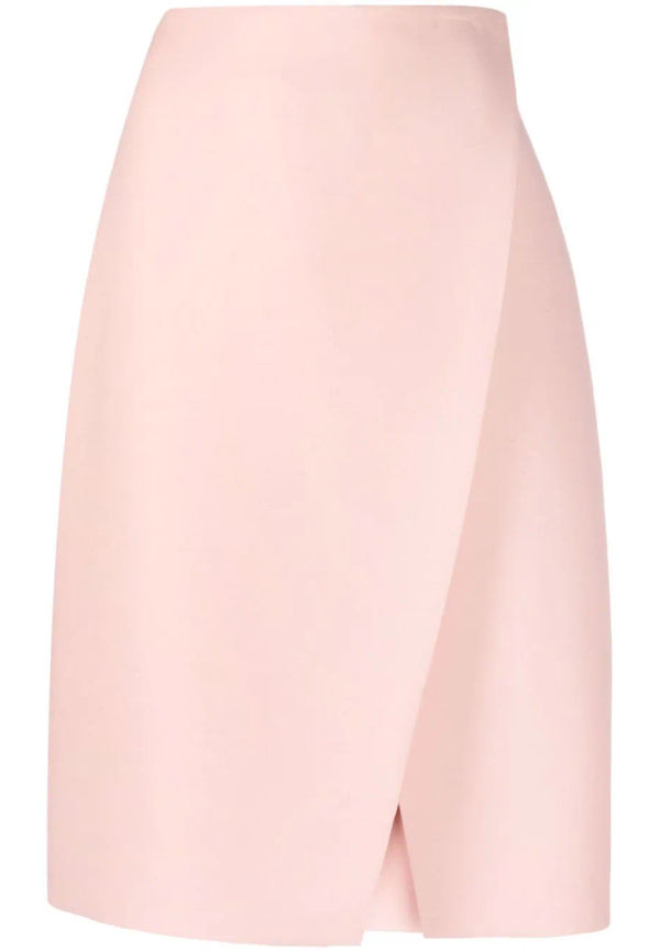 Fendi kjol med hög midja - Rosa