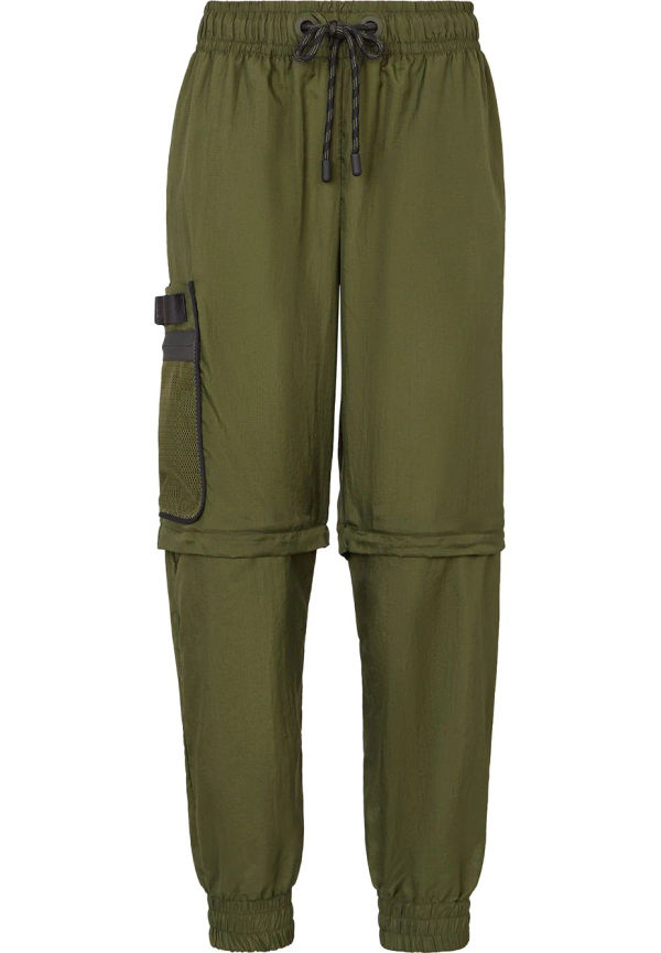 Fendi konvertibla cargobyxor - Grön