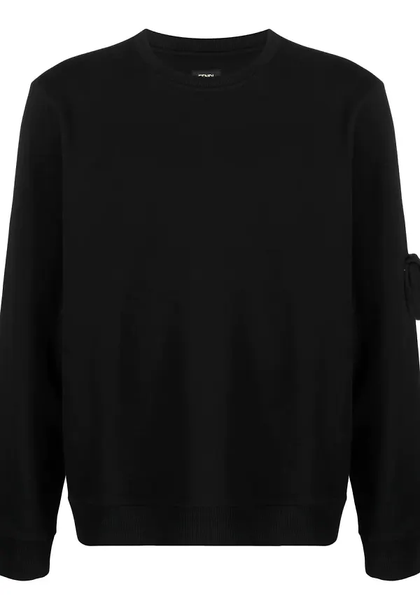 Fendi långärmad sweatshirt - Svart