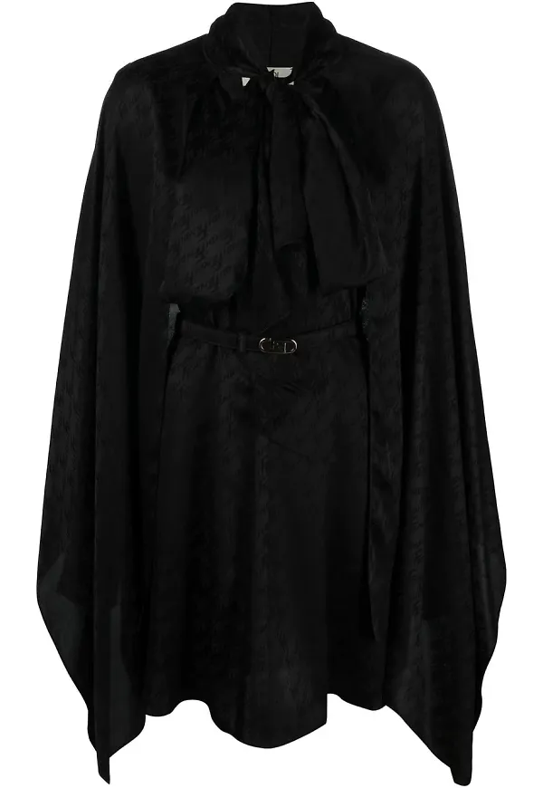 Fendi miniklänning i jacquard - Svart