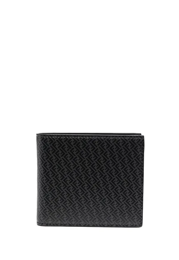 Fendi plånbok med monogram - Svart