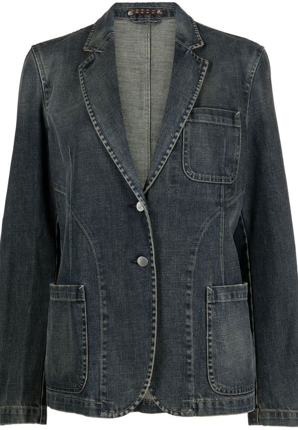 Fendi Pre-Owned jeansjacka från 2000-talet - Blå