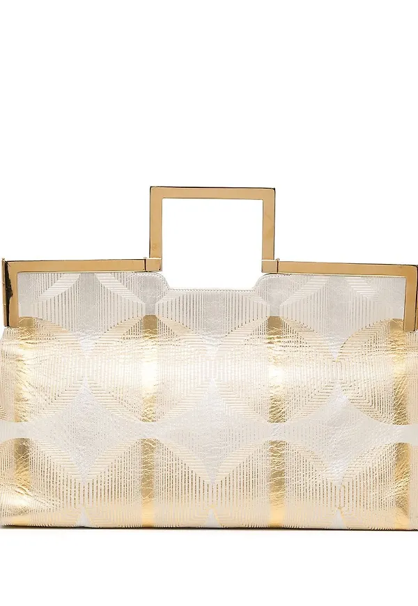 Fendi Pre-Owned totebag från 2000-talet - Guldfärgad