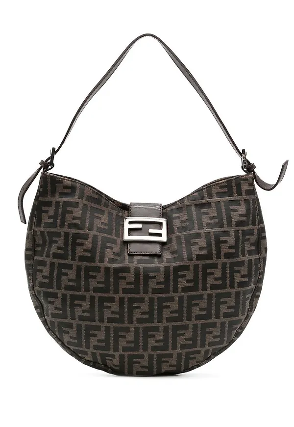 Fendi Pre-Owned Zucca axelväska från 1990-2000-talet - Brun