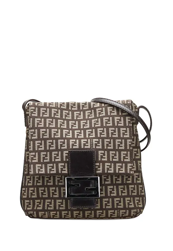 Fendi Pre-Owned Zucchino axelremsväska - Brun