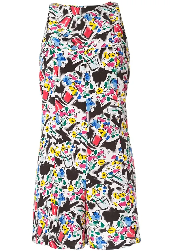 Fendi Pre-Owned ärmlös klänning - Flerfärgad