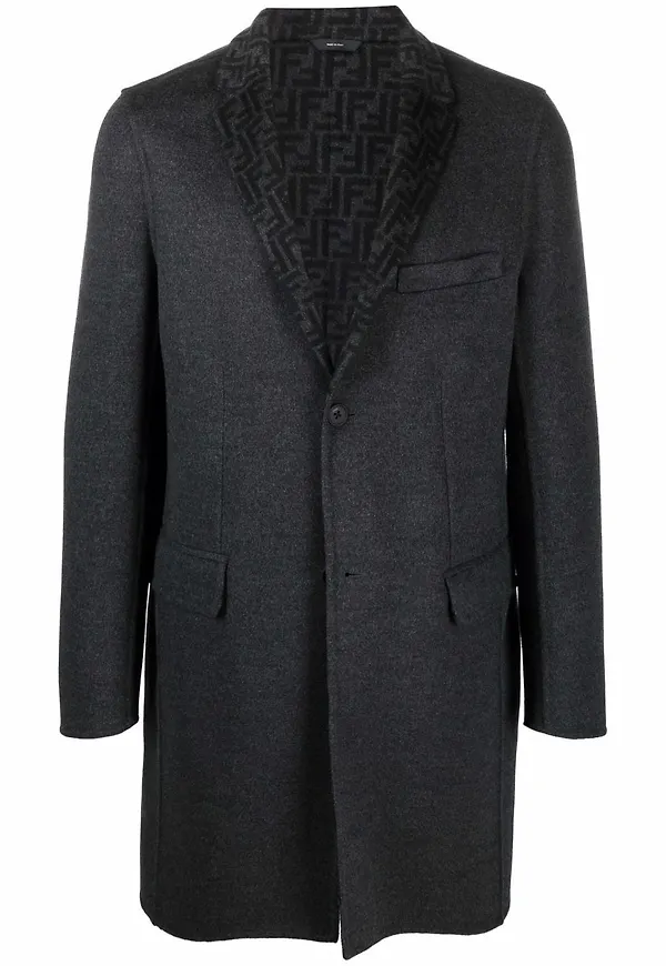 Fendi rock med knäppning - Grå