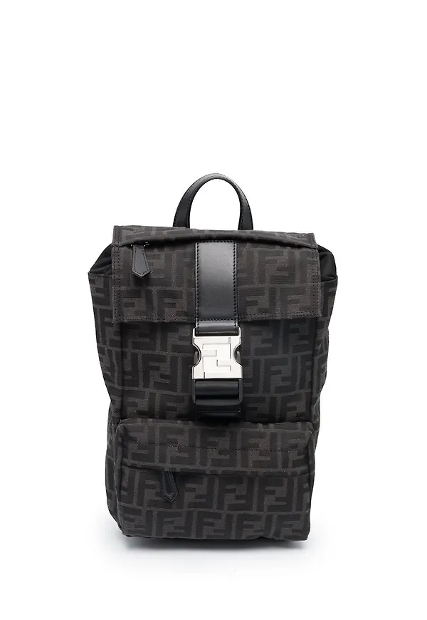 Fendi ryggsäck med monogram - Svart