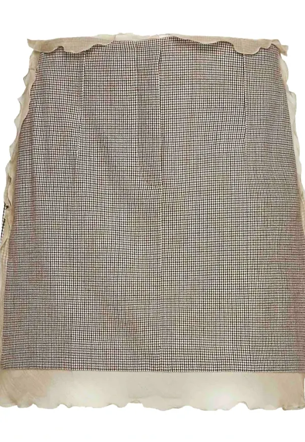 Fendi Short Skirts Beige, Dam