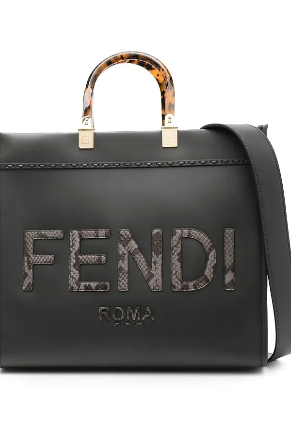 Fendi Sunshine totebag - Grå