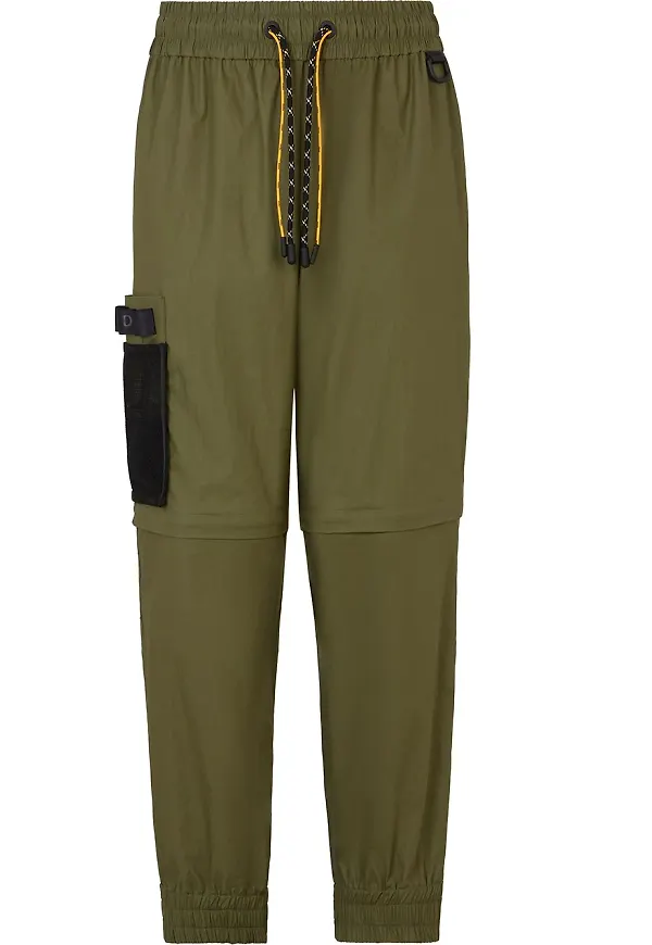 Fendi trackpants med dragkedja - Grön