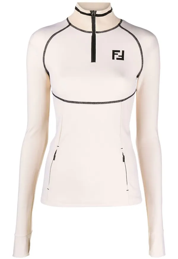 Fendi träningstopp med FF-motiv - Neutral