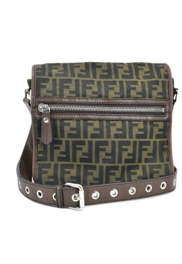Fendi Vintage - Vintage Väskor - Grön - Dam - Storlek: ONE Size