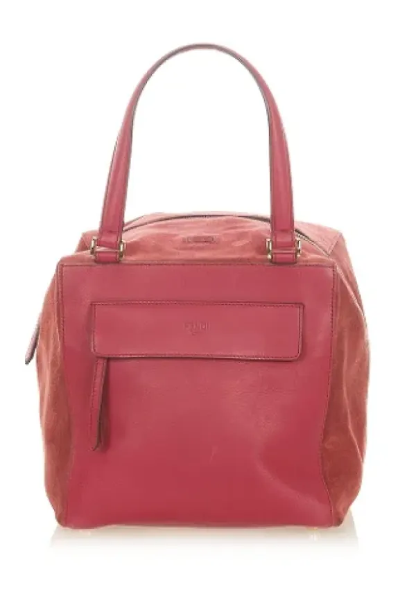 Fendi Vintage Pre-owned Läder fendi-vskor Rosa, Dam