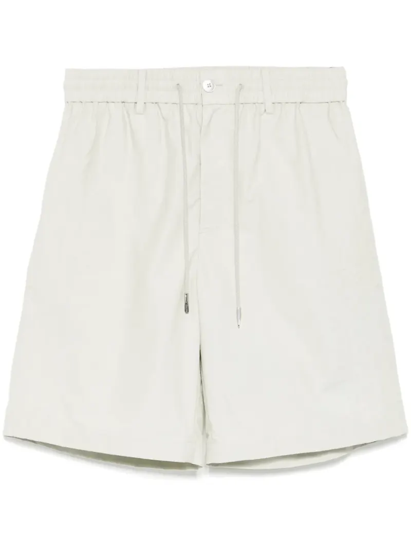 Feng Chen Wang shorts med dragsko - Grå