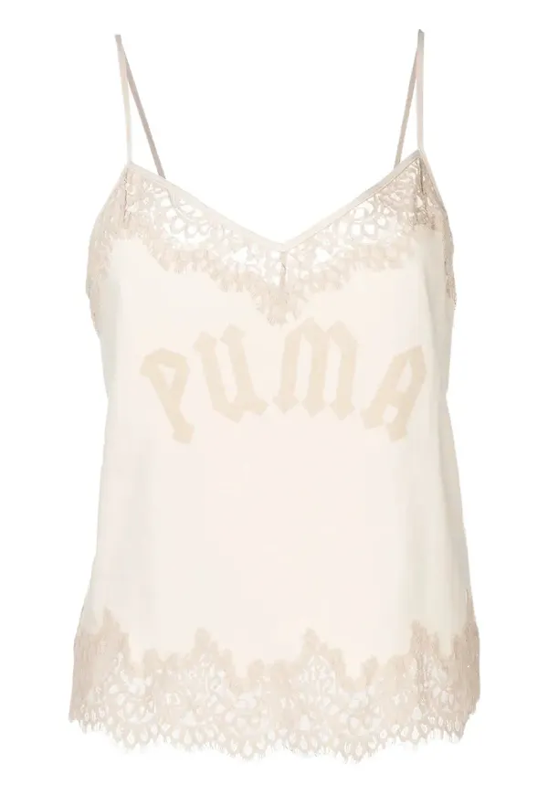 Fenty X Puma topp med spetskant - Rosa