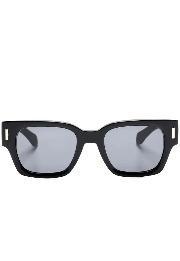 Ferragamo Eyewear fyrkantiga solglasögon - Svart